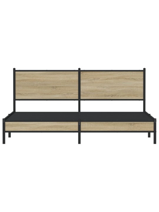 METALLIST VOODIRAAM ILMA MADRATSITA SONOMA TAMM 183X213 CM