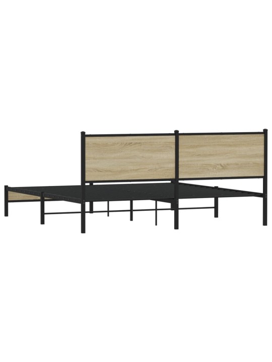 METALLIST VOODIRAAM ILMA MADRATSITA SONOMA TAMM 183X213 CM