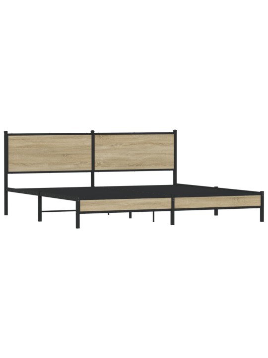 METALLIST VOODIRAAM ILMA MADRATSITA SONOMA TAMM 193X203 CM