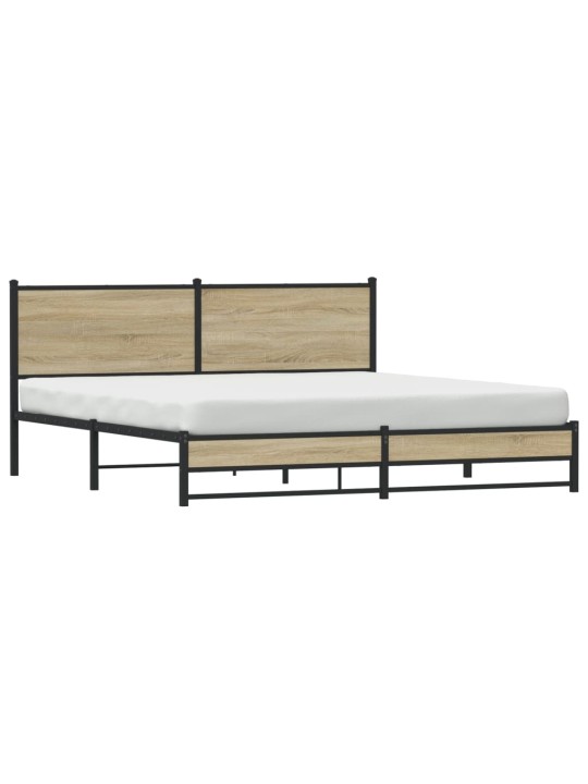 METALLIST VOODIRAAM ILMA MADRATSITA SONOMA TAMM 183X213 CM
