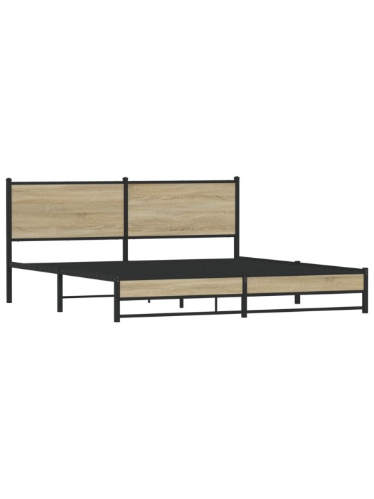 METALLIST VOODIRAAM ILMA MADRATSITA SONOMA TAMM 183X213 CM