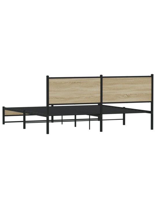 METALLIST VOODIRAAM ILMA MADRATSITA SONOMA TAMM 183X213 CM