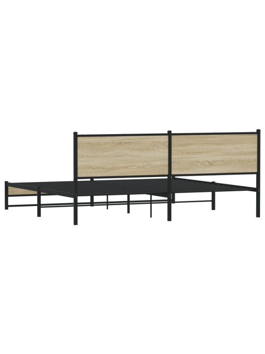 METALLIST VOODIRAAM ILMA MADRATSITA SONOMA TAMM 193X203 CM