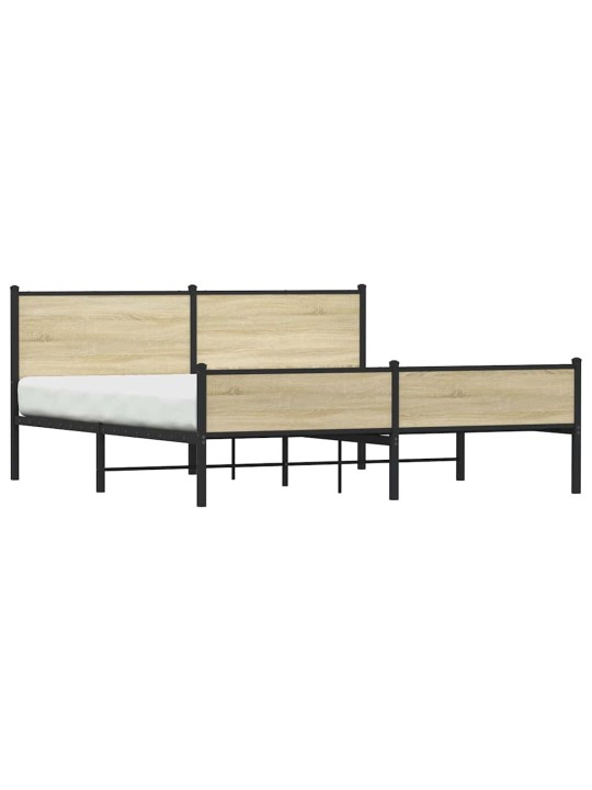 METALLIST VOODIRAAM ILMA MADRATSITA SONOMA TAMM 183X213 CM
