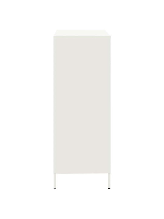 KÕRGE KAPP, VALGE, 68 X 39 X 101,5 CM, TERAS