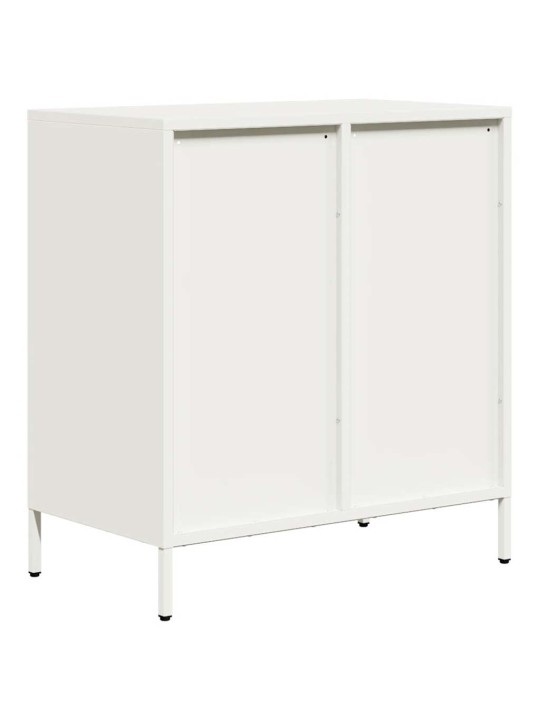 PUHVETKAPP VALGE 68X39X73,5 CM KÜLMVALTSITUD TERAS