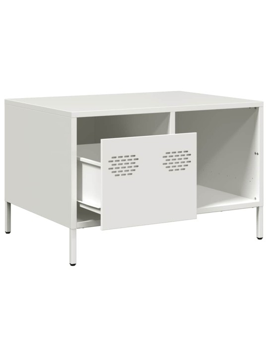 DIIVANILAUD VALGE 68,5X50X43,5 CM KÜLMVALTSITUD TERAS