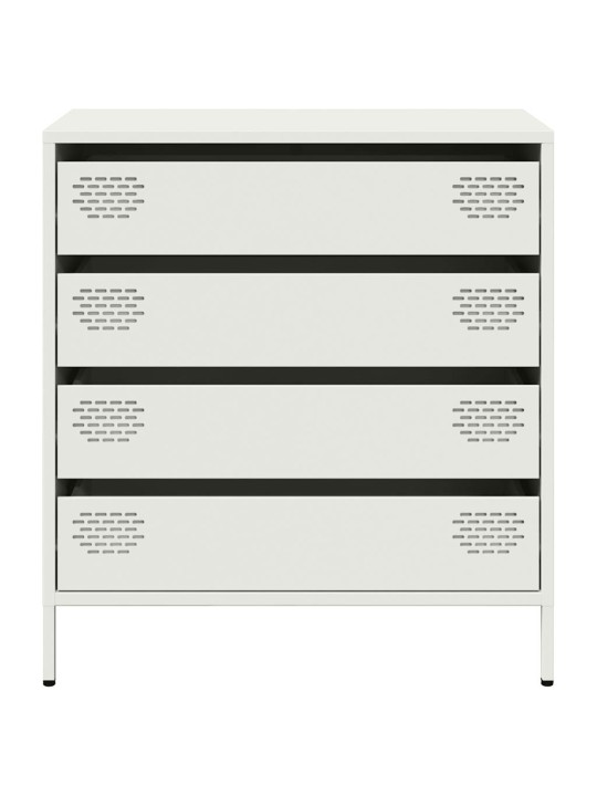 PUHVETKAPP VALGE 68X39X73,5 CM KÜLMVALTSITUD TERAS