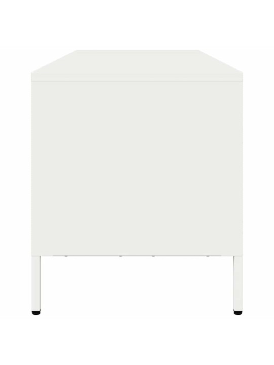 TELERIKAPP VALGE 135X39X43,5 CM KÜLMVALTSITUD TERAS
