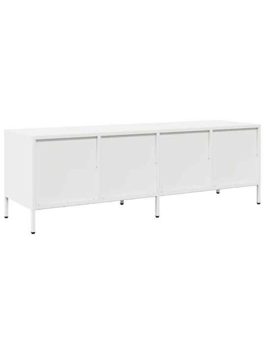 TELERIKAPP VALGE 135X39X43,5 CM KÜLMVALTSITUD TERAS