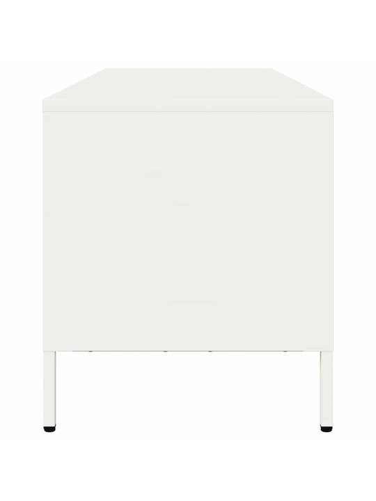 TELERIKAPP VALGE 135X39X43,5 CM KÜLMVALTSITUD TERAS