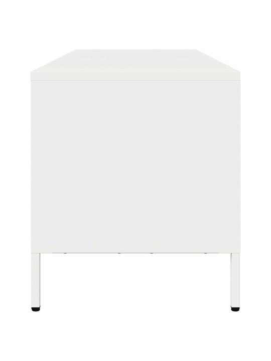 TELERIKAPP VALGE 135X39X43,5 CM KÜLMVALTSITUD TERAS