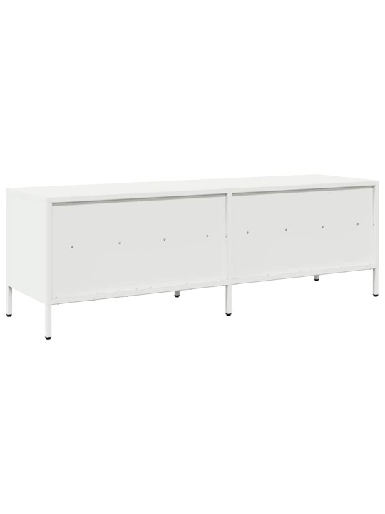 TELERIKAPP VALGE 135X39X43,5 CM KÜLMVALTSITUD TERAS