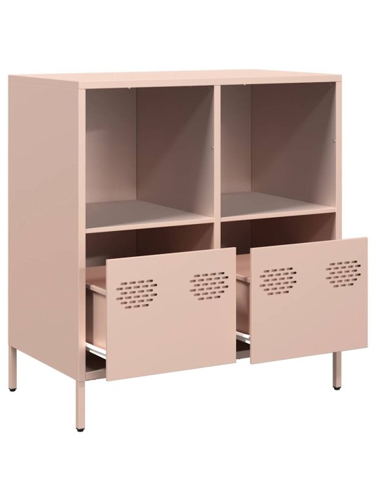 PUHVETKAPP ROOSA 68X39X73,5 CM KÜLMVALTSITUD TERAS