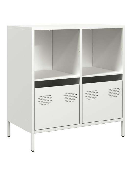 PUHVETKAPP VALGE 68X39X73,5 CM KÜLMVALTSITUD TERAS