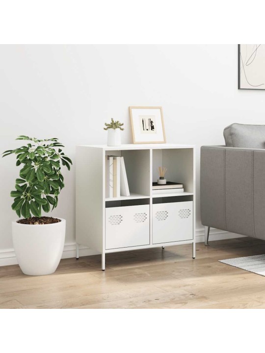 PUHVETKAPP VALGE 68X39X73,5 CM KÜLMVALTSITUD TERAS