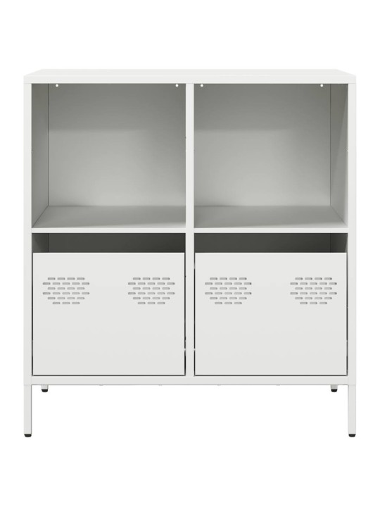 PUHVETKAPP VALGE 68X39X73,5 CM KÜLMVALTSITUD TERAS