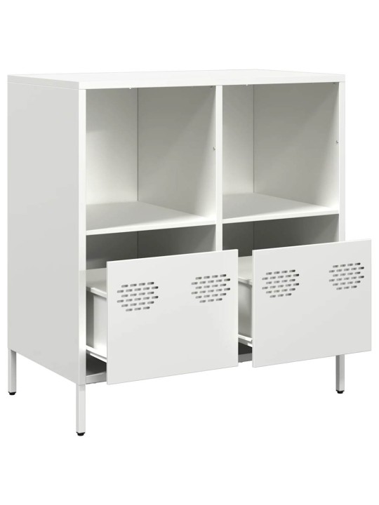 PUHVETKAPP VALGE 68X39X73,5 CM KÜLMVALTSITUD TERAS