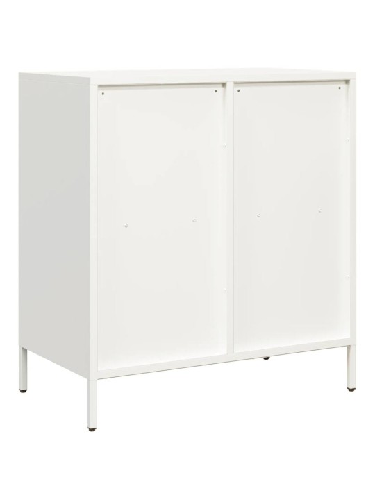 PUHVETKAPP VALGE 68X39X73,5 CM KÜLMVALTSITUD TERAS