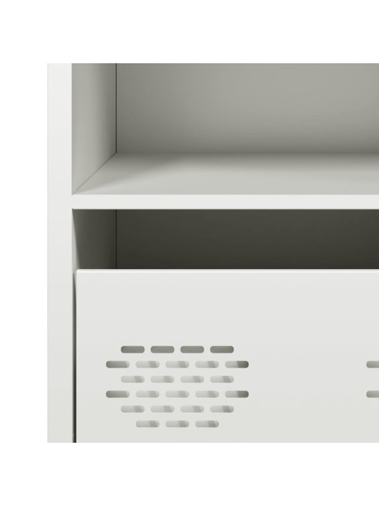 PUHVETKAPP VALGE 68X39X73,5 CM KÜLMVALTSITUD TERAS