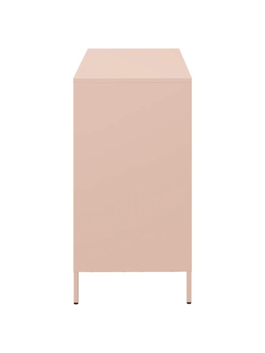 PUHVETKAPP ROOSA 101,5X39X73,5 CM KÜLMVALTSITUD TERAS
