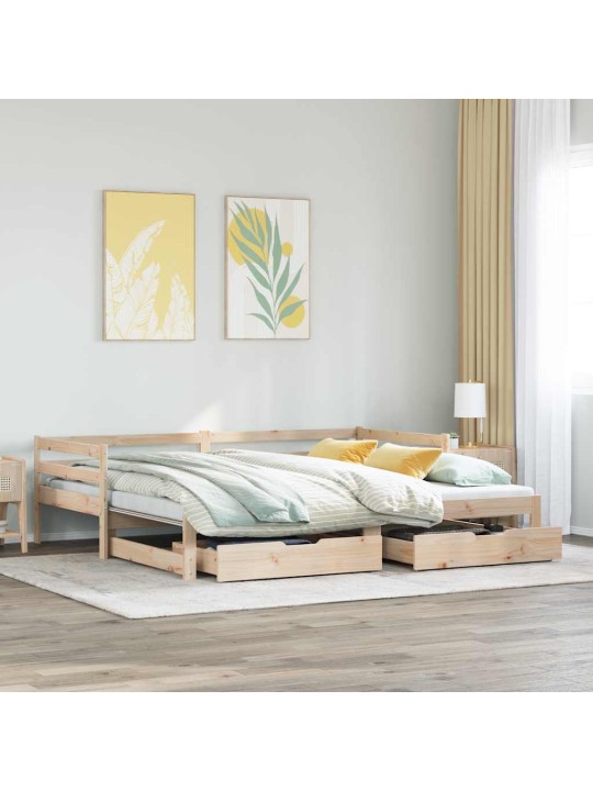 DIIVANVOODI VÄLJATÕMMATAVA OSAGA, MADRATSITA, 80X200 CM