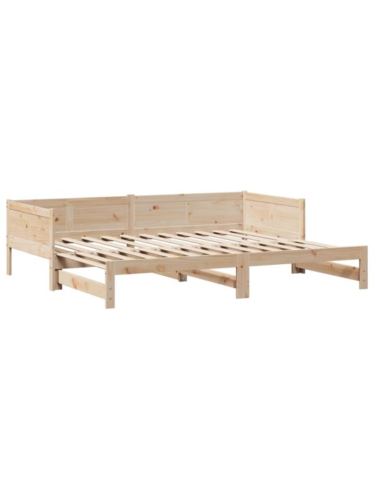 Diivanvoodi väljatõmmatava osaga, madratsita, 80x200 cm