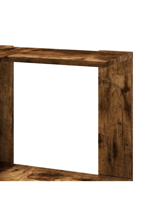 5-KORRUSELINE RAAMATURIIUL SUITSUTATUD TAMM 50X50X179 TEHISPUIT