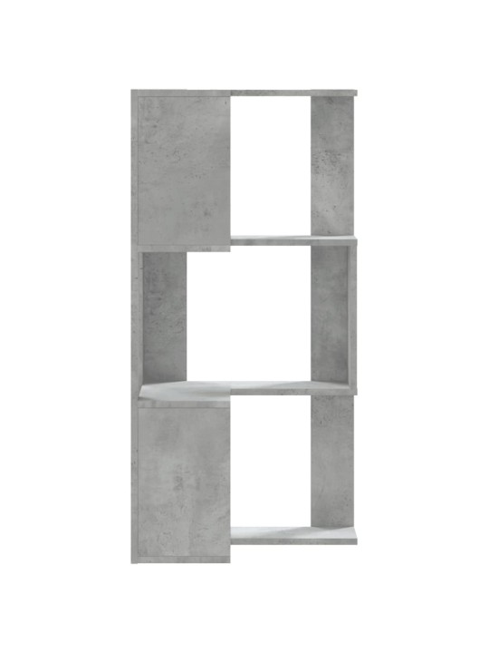 3-KORRUSELINE RAAMATURIIUL BETOONHALL 50X50X102 CM TEHISPUIT