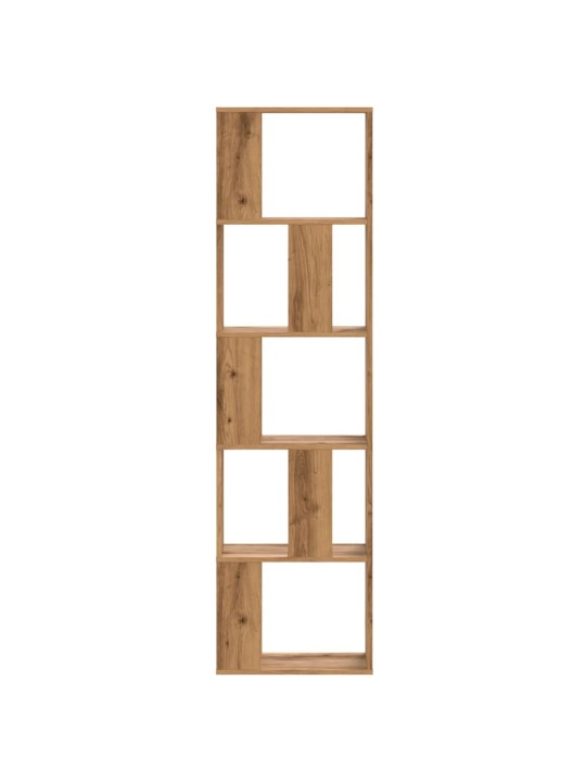 RAAMATURIIUL 5 KORRUST, KÄSITÖÖTAMM, 45X23,5X162,5 CM TEHISPUIT