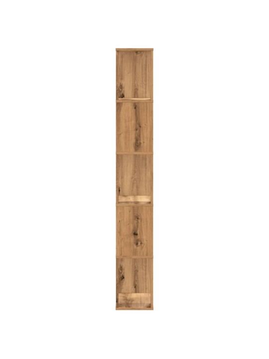 RAAMATURIIUL 5 KORRUST, KÄSITÖÖTAMM, 45X23,5X162,5 CM TEHISPUIT