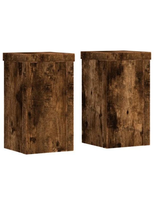 TAIMEALUSED 2 TK, SUITSUTATUD TAMM, 10X10X18 CM, TEHISPUIT