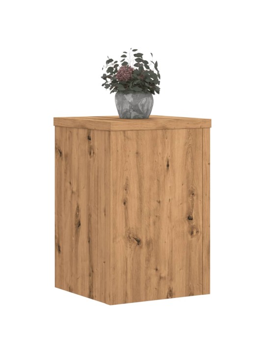 TAIMEALUSED 2 TK, KÄSITÖÖTAMM, 25X25X35 CM, TEHISPUIT
