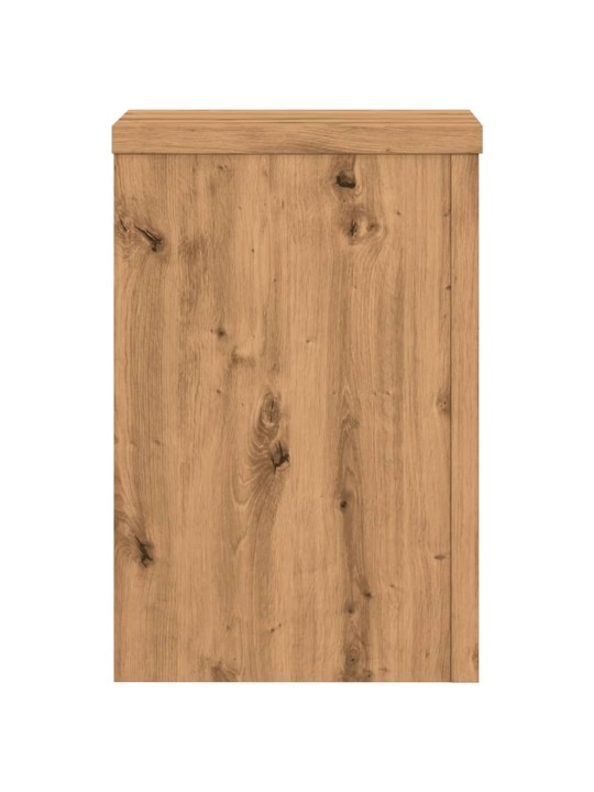 TAIMEALUSED 2 TK, KÄSITÖÖTAMM, 25X25X35 CM, TEHISPUIT