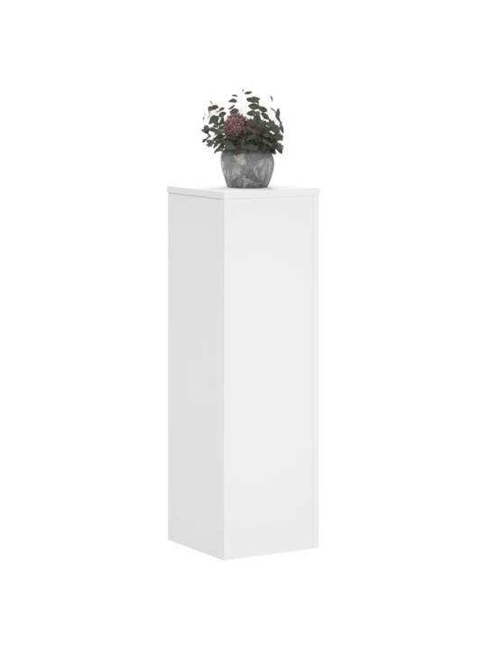 TAIMEALUSED 2 TK, VALGE, 25X25X80 CM, TEHISPUIT