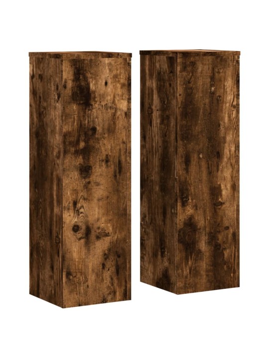TAIMEALUSED 2 TK, SUITSUTATUD TAMM, 25X25X80 CM, TEHISPUIT