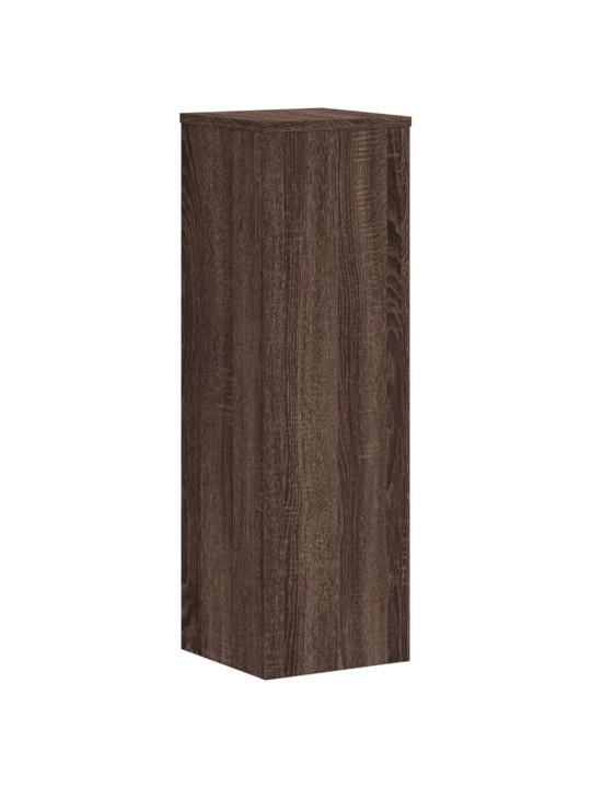 TAIMEALUSED 2 TK, PRUUN TAMM, 25X25X80 CM, TEHISPUIT