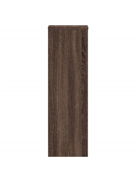 TAIMEALUSED 2 TK, PRUUN TAMM, 25X25X80 CM, TEHISPUIT