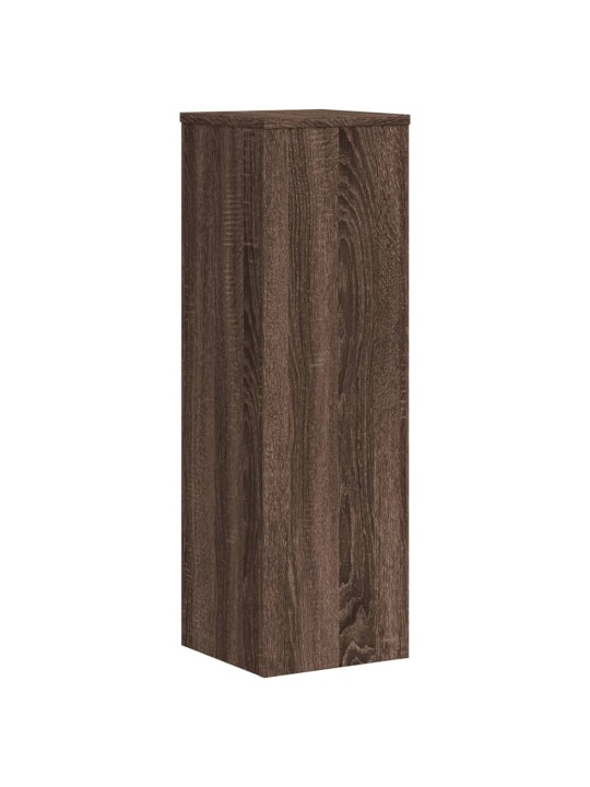TAIMEALUSED 2 TK, PRUUN TAMM, 25X25X80 CM, TEHISPUIT