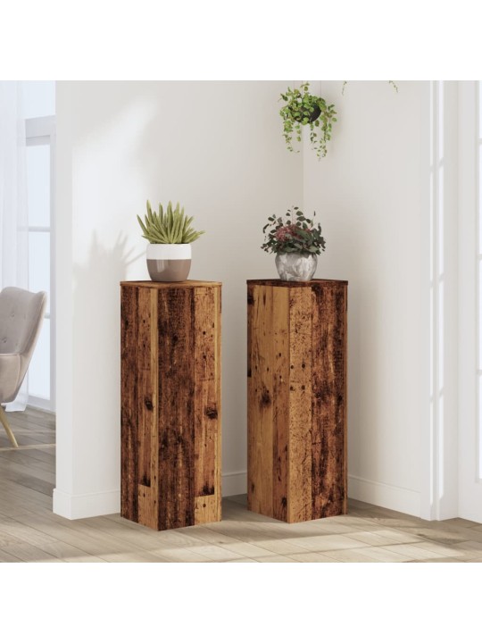 TAIMEALUSED 2 TK, VANA PUIT, 25 X 25 X 80 CM, TEHISPUIT