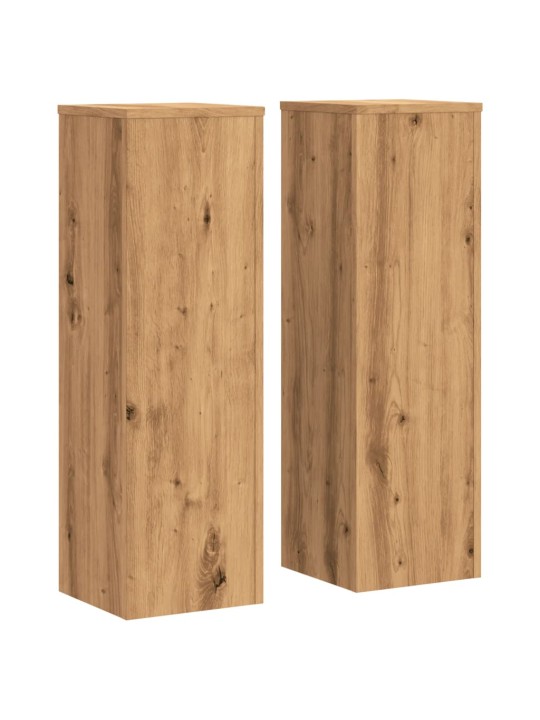 TAIMEALUSED 2 TK, KÄSITÖÖTAMM, 25X25X80 CM, TEHISPUIT