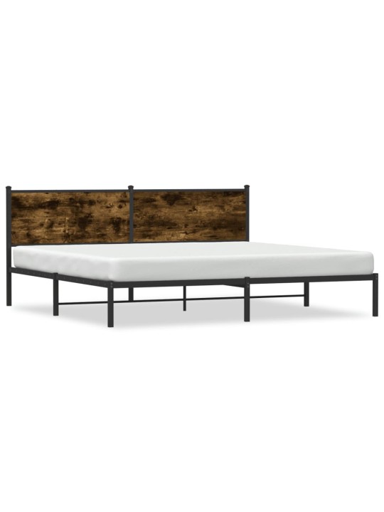METALLIST VOODIRAAM ILMA MADRATSITA SUITSUTATUD TAMM 193X203 CM