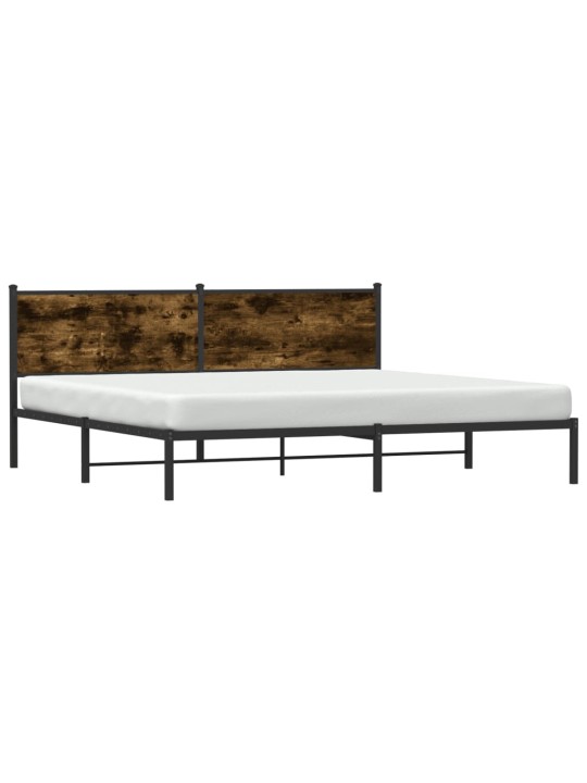 METALLIST VOODIRAAM ILMA MADRATSITA SUITSUTATUD TAMM 193X203 CM