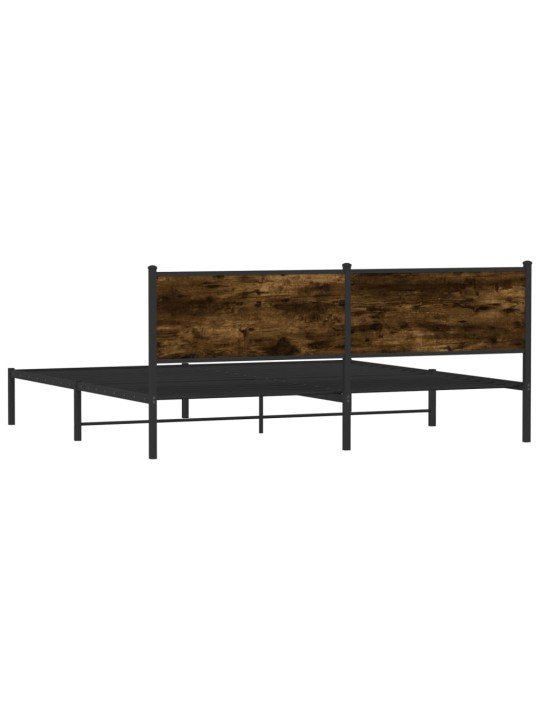 METALLIST VOODIRAAM ILMA MADRATSITA SUITSUTATUD TAMM 193X203 CM