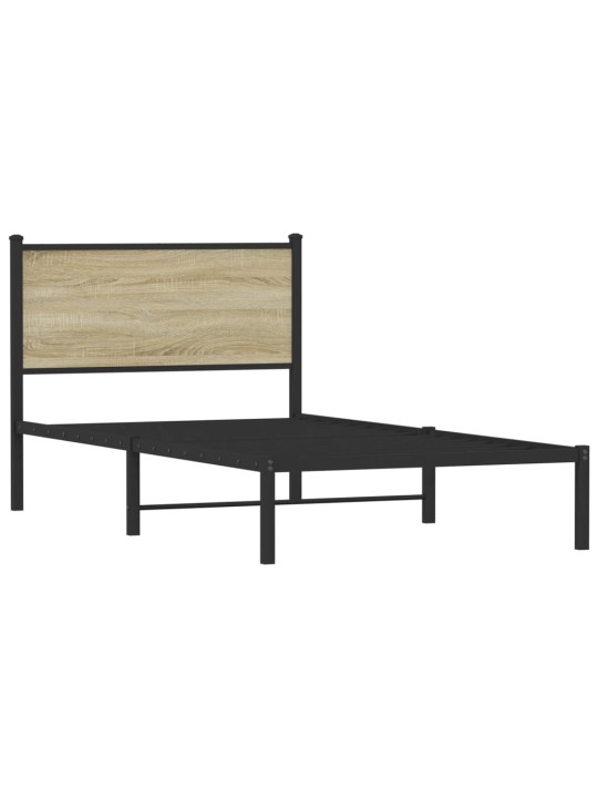 METALLIST VOODIRAAM ILMA MADRATSITA SONOMA TAMM 107X203 CM