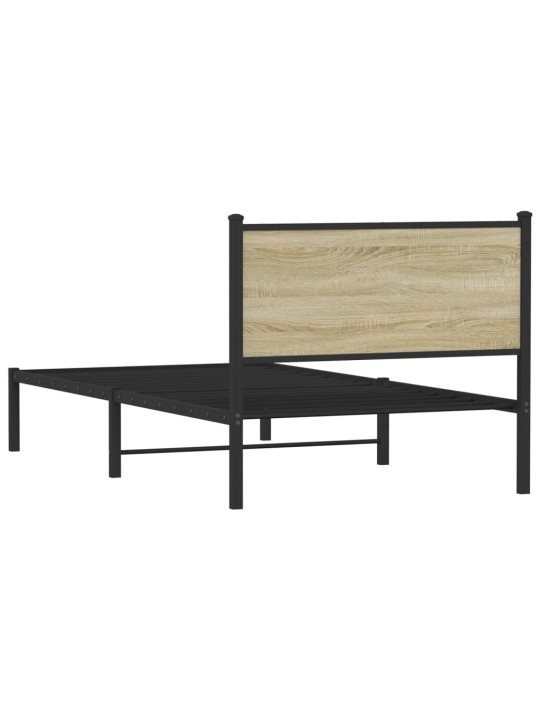 METALLIST VOODIRAAM ILMA MADRATSITA SONOMA TAMM 107X203 CM