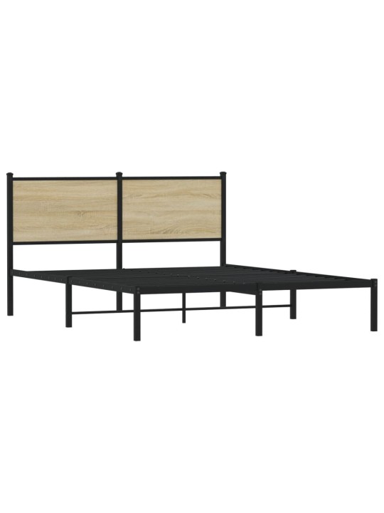 METALLIST VOODIRAAM ILMA MADRATSITA SONOMA TAMM 137X190 CM