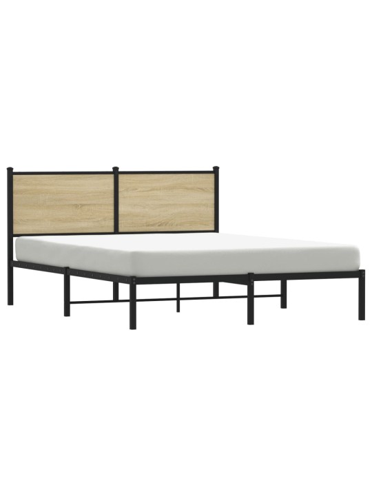 METALLIST VOODIRAAM ILMA MADRATSITA SONOMA TAMM 137X190 CM
