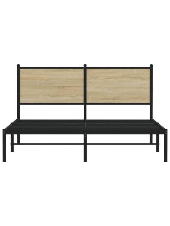 METALLIST VOODIRAAM ILMA MADRATSITA SONOMA TAMM 137X190 CM