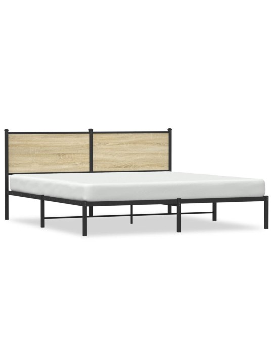 METALLIST VOODIRAAM ILMA MADRATSITA SONOMA TAMM 183X213 CM
